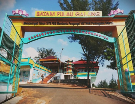 Kawasan Wisata Camp Sinam Pulau Galang